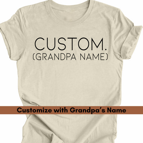 Modern Custom Grandfather - Classic Tee (Multiple Colors)