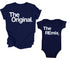 Parent + Child Outfits - The Original The Remix® (navy shirt) Set of 2