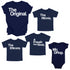 The Original Family Matching Shirt Set - Navy