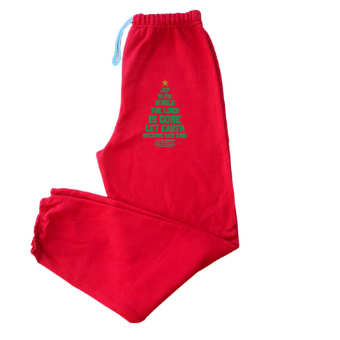 Christmas Family Matching Joy To the World Set - Sweatshirt and Pants