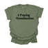 A Praying Grandmother - Adult T-shirt/Comfort Colors