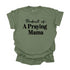 Product of A Praying Mama - Adult T-shirt/Comfort Colors