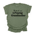 Product of A Praying Grandmother - Adult T-shirt/Comfort Colors