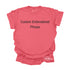 PERSONALIZE -Enjoy the MOMents Custom Embroidered - Adult Shirt/Comfort Colors (Multiple Colors)