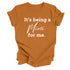 Grandparent Collection: It's being a Mimi for me shirt (multiple colors)