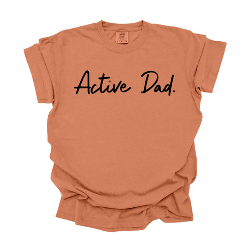 Active Dad - Adult T-shirt/Comfort Colors