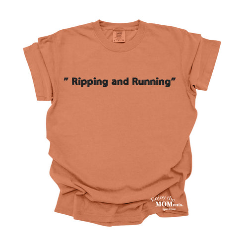 PERSONALIZE -Enjoy the MOMents Custom Embroidered - Adult Shirt/Comfort Colors (Multiple Colors)