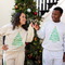 Christmas Family Matching Joy To the World Set - Sweatshirt and Pants