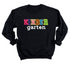 Custom Kindergarten Mini Chenille Patch Sweatshirt