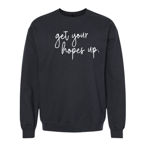 Get Your Hopes Up - Embroidered Adult/Child - Pullover