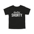 Dad, Mom, Shorty Matching T-shirt Set - Black