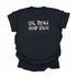 Sis, Read Your Bible - Embroidered Adult T-shirt/Comfort Colors