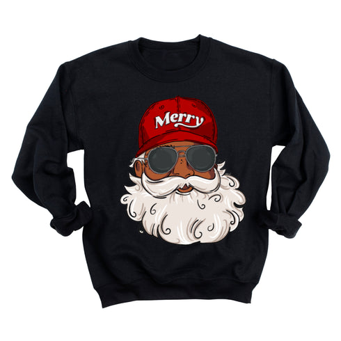 Holiday DJ Santa Sweatshirt - Multiple Colors