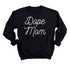 Mom Premium Sweatshirt - Dope Mom - Black Sweatshirt