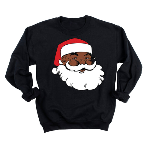 Jolly Santa Christmas Sweatshirt - Youth and Adult