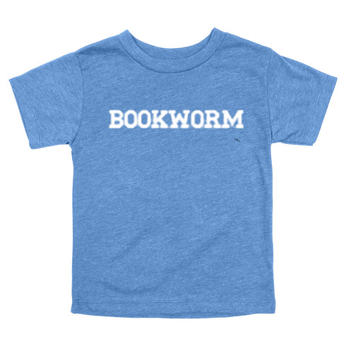 Back to School- "Bookworm" Kids Multiple Color T-shirt