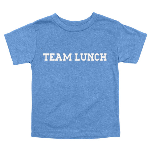 Back to School- "Team Lunch" Kids Multiple Color T-shirt