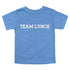 Back to School- "Team Lunch" Kids Multiple Color T-shirt