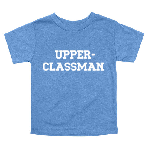 Back to School- "UPPER-CLASSMAN" Kids Multiple Color T-shirt