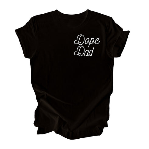 Dope Dad Dope Kid© Dad and Kid Tee (black)