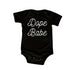 Dad and Babe Tee - Dope Dad Dope Babe© (black)