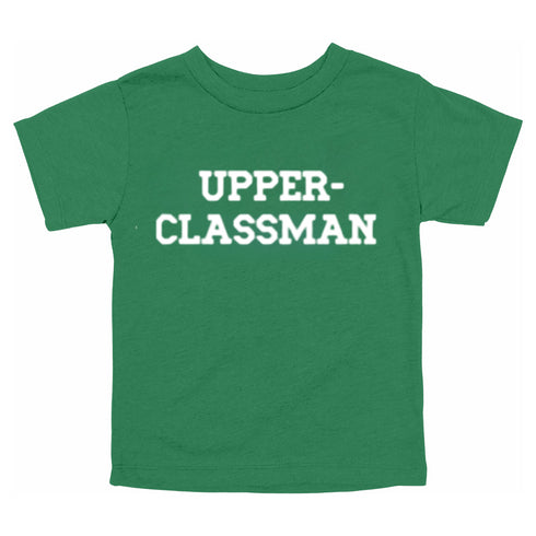 Back to School- "UPPER-CLASSMAN" Kids Multiple Color T-shirt