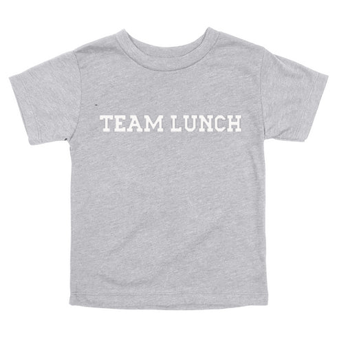 Back to School- "Team Lunch" Kids Multiple Color T-shirt