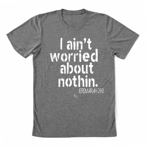 faith based graphic shirt inspired by the scripture Jeremiah 29:11 in the bible. For I know the plans I have for you said the lord.