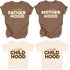Matching Shirts- No Hood like Fatherhood/ Motherhood/ChildHood (Multiple Colors)