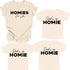 Matching Daddy and Me Set - Homies for Life (Multiple Colors)