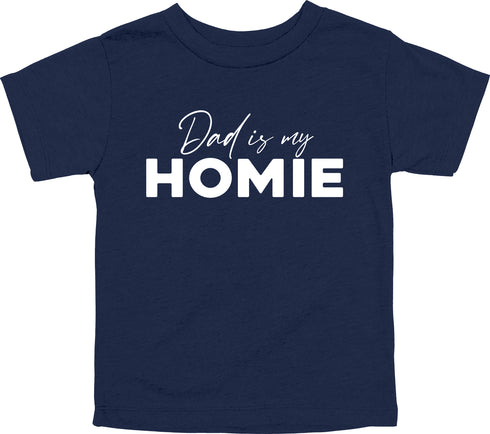 Dad Matching- Dad is my Homie- Kids and Adults ( Multiple Colors)