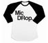 Matching Mommy, Daddy & Kids - The Original The Remix® Set - Unisex Baseball (Raglan) Black/White