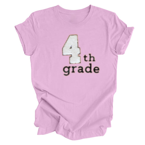 Custom Patch Grade Tees (1st through 12th grade) Youth and Adult