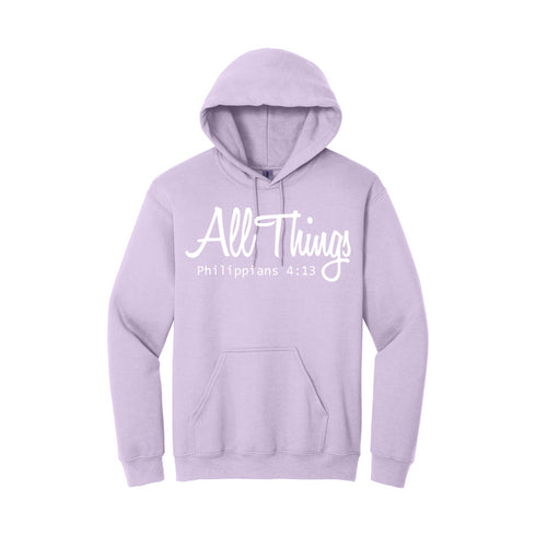 Philippians 4:13 - All Things Premium Hoodie (Various Colors)