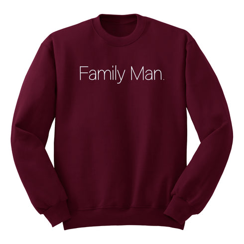 Family Man Collegiate Sweatshirt (Multiple Colors)