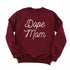 Dope Mom Collegiate Sweatshirt (Multiple Colors)