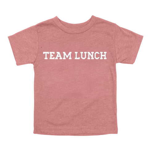 Back to School- "Team Lunch" Kids Multiple Color T-shirt