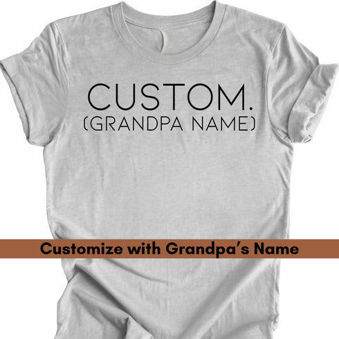 Modern Custom Grandfather - Classic Tee (Multiple Colors)