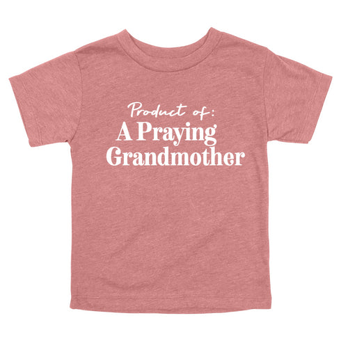 Product of a Praying Grandmother - Child/Adult T-shirt