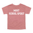Back to School- "Most School Spirit" Kids Multiple Color T-shirt