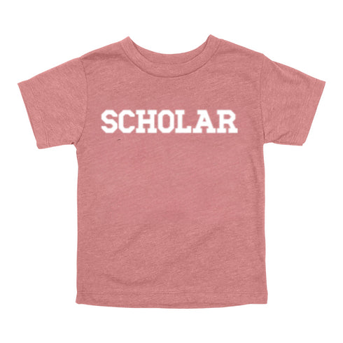 Back to School- "Scholar" Kids Multiple Color T-shirt