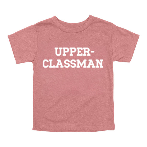 Back to School- "UPPER-CLASSMAN" Kids Multiple Color T-shirt
