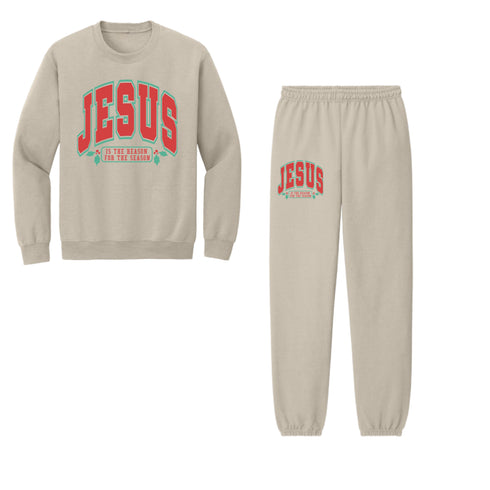 Jesus Is The Reason for the Season - Sweatshirt and Pants