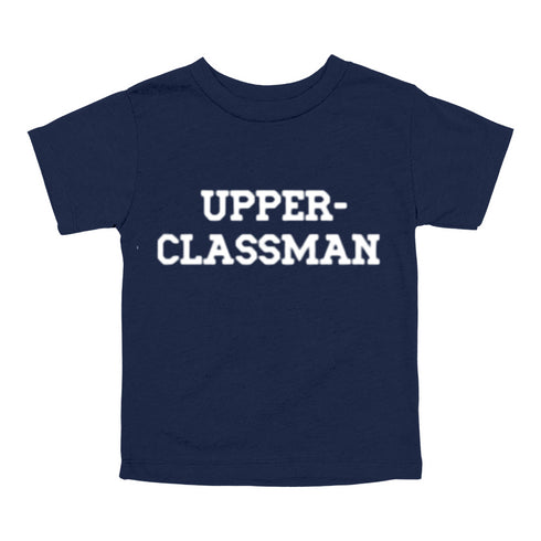 Back to School- "UPPER-CLASSMAN" Kids Multiple Color T-shirt