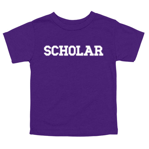 Back to School- "Scholar" Kids Multiple Color T-shirt