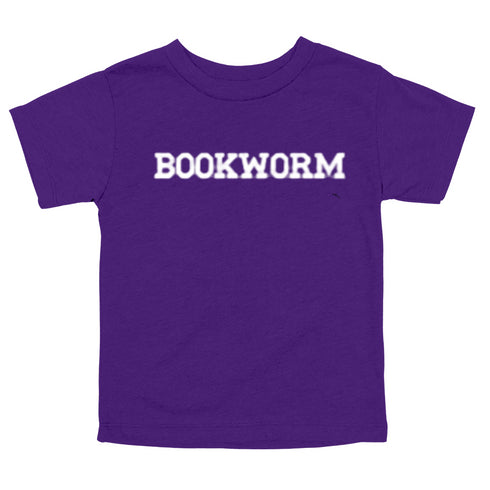 Back to School- "Bookworm" Kids Multiple Color T-shirt