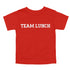 Back to School- "Team Lunch" Kids Multiple Color T-shirt