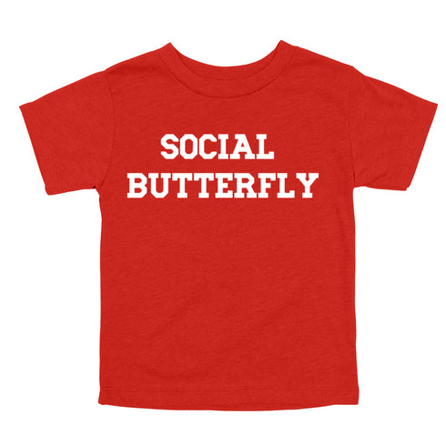 Back to School Superlatives- "Social Butterfly" Multiple Color T-shirt