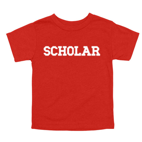 Back to School- "Scholar" Kids Multiple Color T-shirt