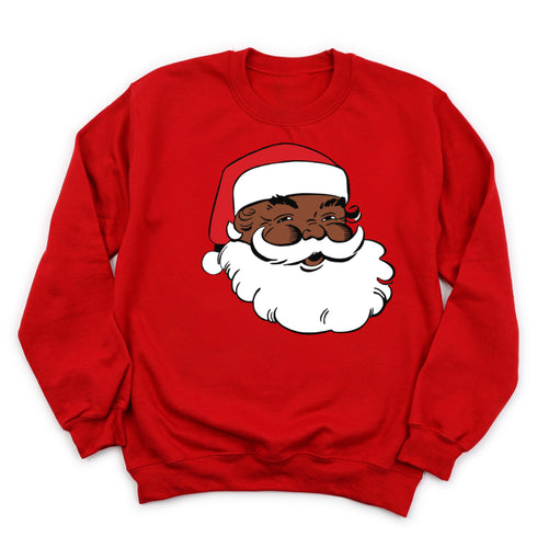 Jolly Santa Christmas Sweatshirt - Youth and Adult